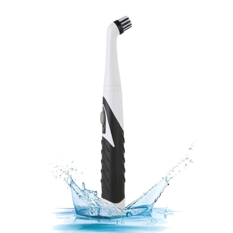 Quality 4 In 1 Electric Sonic Scrubber Cleaning Brush Household Cleaner Brush With 4 Brush Heads Brew