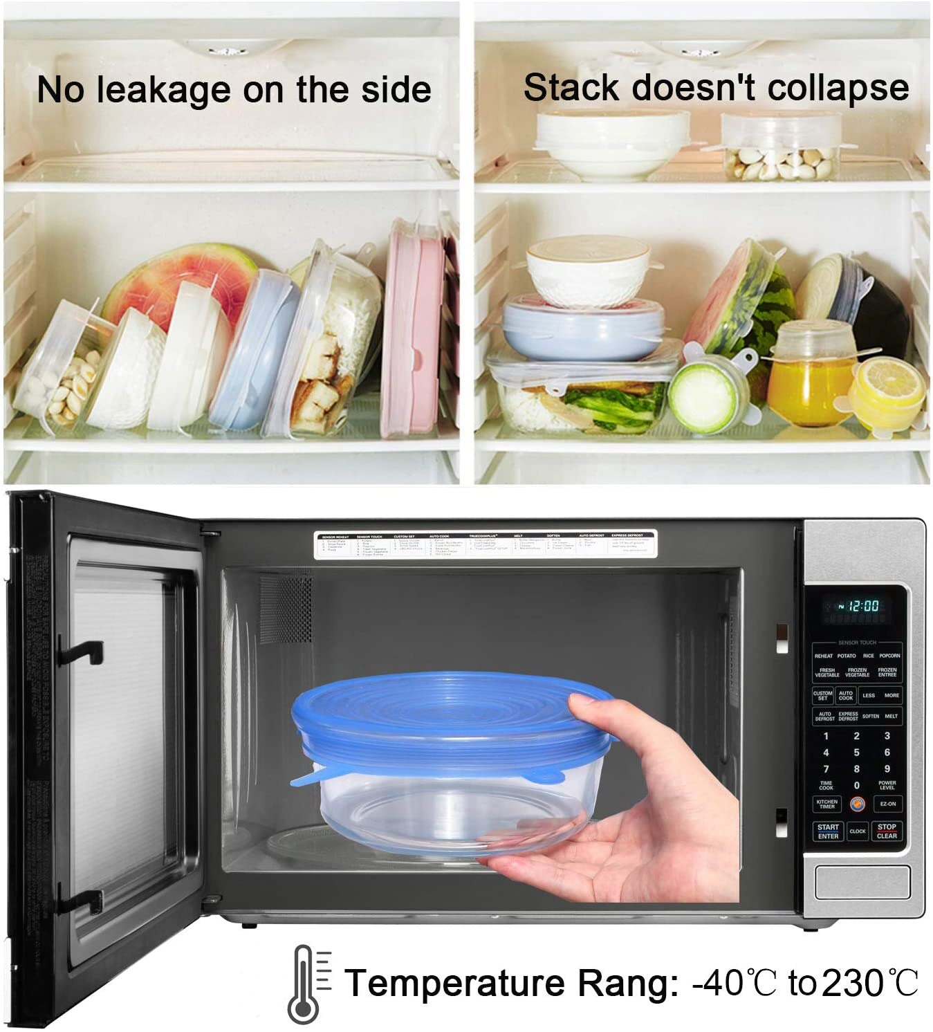 Kitchen Silicone Cover eco friendly Stretch Lids Reusable Airtight Food Wrap Covers Keeping Fresh Seal Bowl Stretchy Wrap Cover