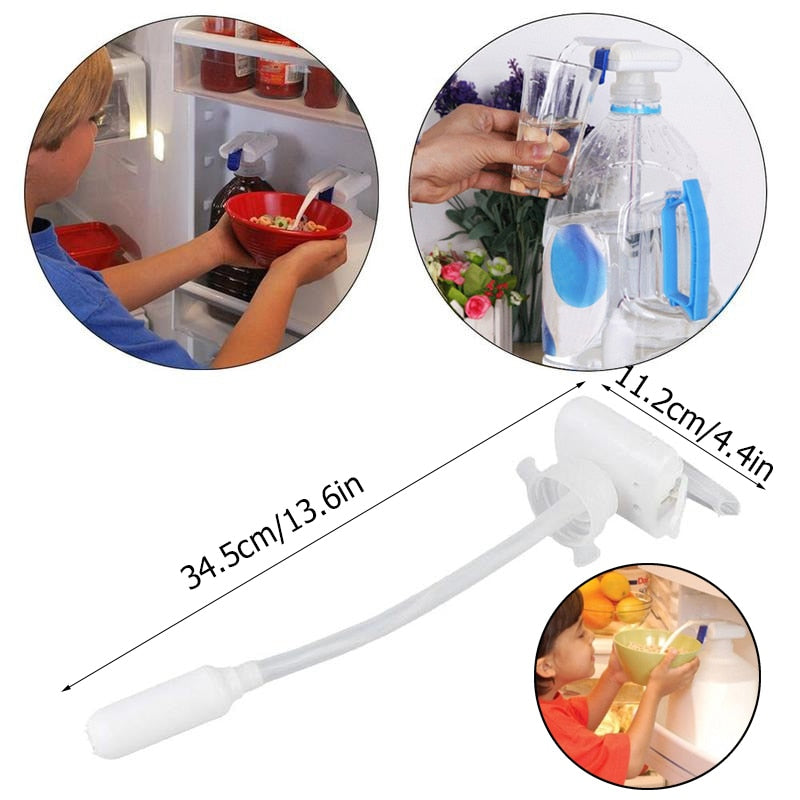 New Automatic Drink Dispenser Magic Tap Electric Water Fountain Milk Beverage Dispenser Spill Proof Water Drinking