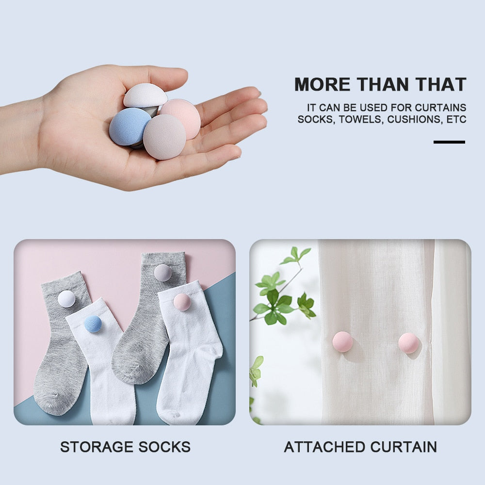 4/6pcs Covers Fastener Clip Holder Mushroom Quilt Stand Blanket Clip Slip-resistant Nordic Clips for Bed Sheet Clothes Pegs