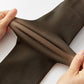 Translucent Warm Plush Lined Elastic Leggings