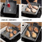 Frying Pan Tamagoyaki Omelette Black Non-stick Pan Fry Egg Pan Pancake Kitchen Pot Use for Gas Cooker