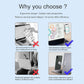 YUNCLOUD High Quality Smartphone Screen Support Holder Laptop Side Mount Connect Tablet Bracket Adjustable Cell Phone Holder
