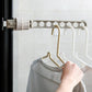 Indoor 8 Holes Clothes Window Hanger Frame Drying Rack Balcony Laundry Hanging for Home Practical Organizers Laundry Dryer