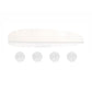 Suction Cup Silicone Sink Baffle Universal Durable Washbasin Baffle For Countertop